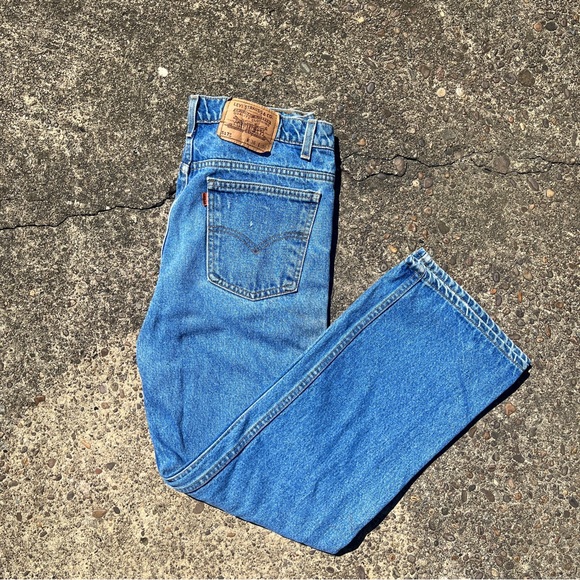 Levi's Other - Vintage Men’s Orange Tab Levi’s 517 Bootcut Jeans Denim Size 36x30 Distressed